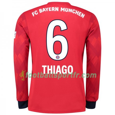Tenue Bayern Munich Thiago 6 Domicile 2018-2019 Maillot de Foot ML